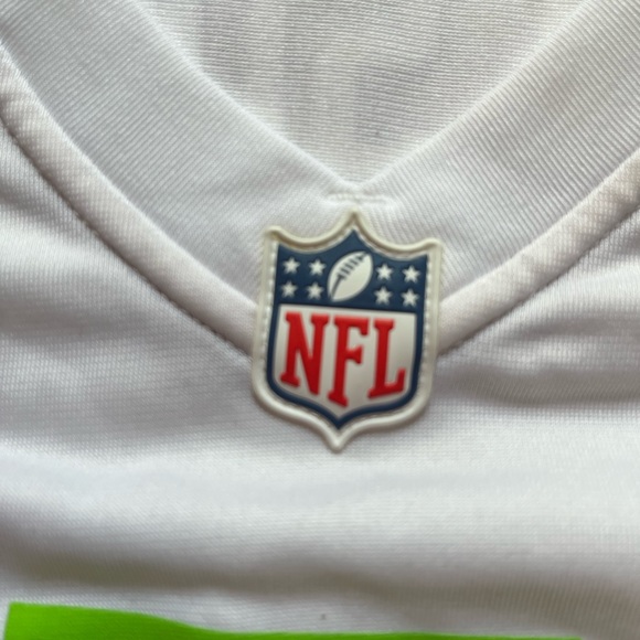 Russell Wilson #3 White (Away) Seattle Seahawks Jersey / Women's Fit Small - Picture 6 of 7